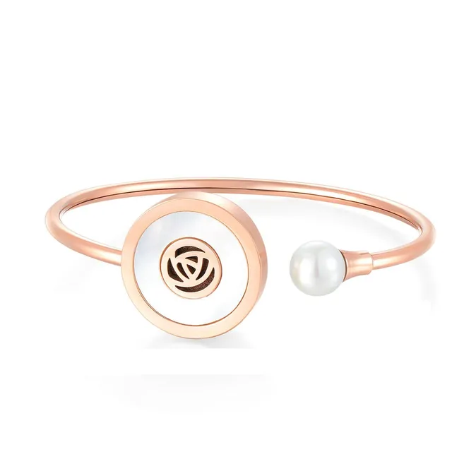 casida-aroma-armband-rose-ros-gold-duftschmuck-edelstahl image 1
