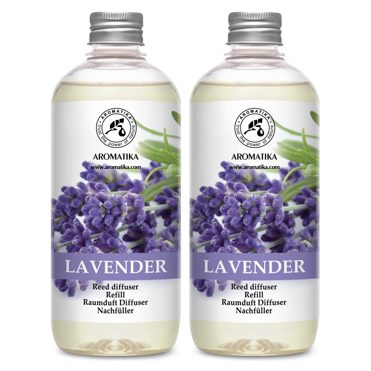 aromatika-refill-reed-diffuser-lavendel-nachf-ller-2x500-ml image 1