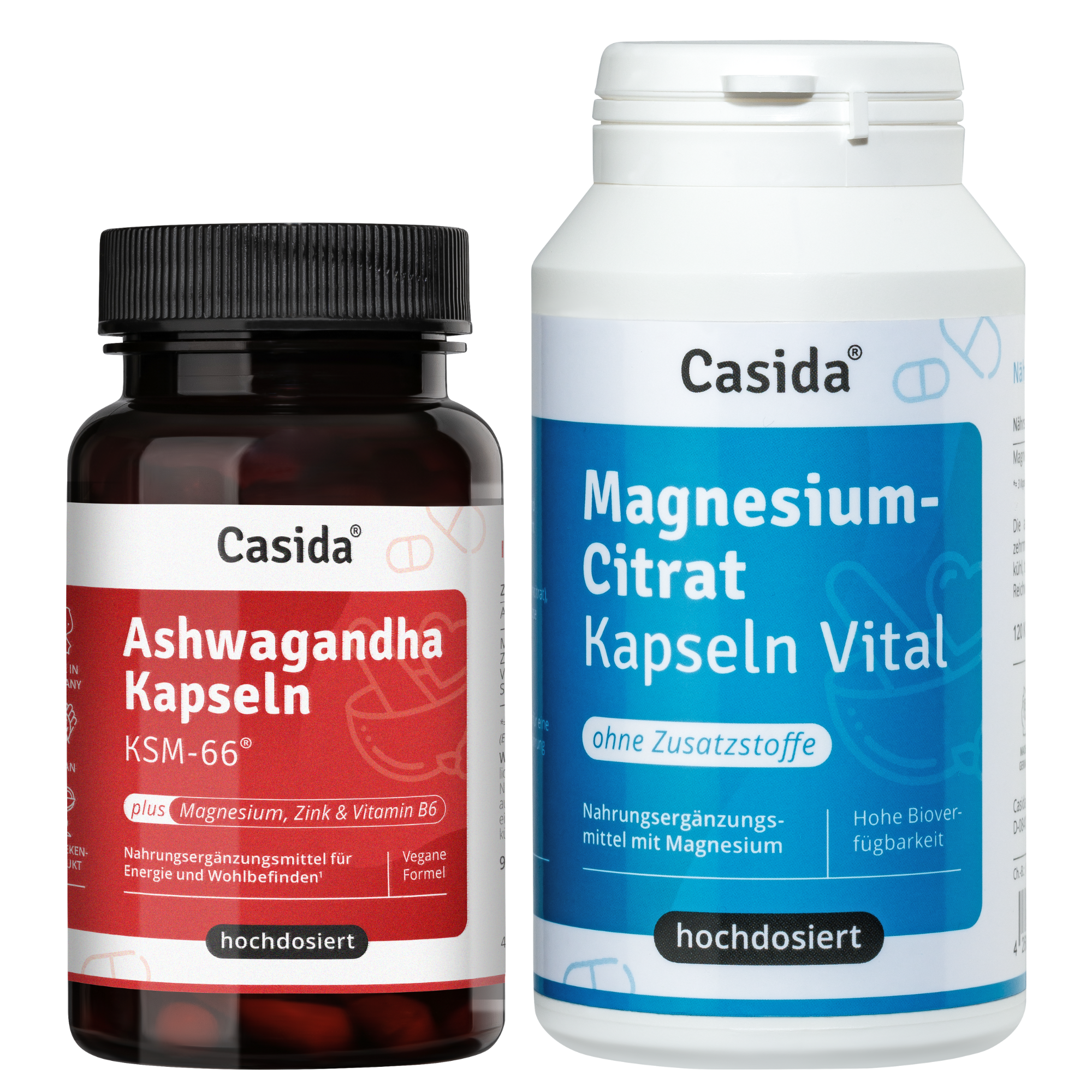 casida-anti-stress-set-ashwagandha-kapseln-mit-magnesium-zink-b6 image 1
