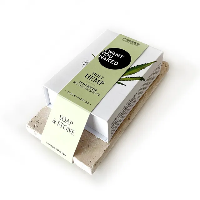 i-want-you-naked-soap-stone-set-duschseife-hanf-100-g image 1