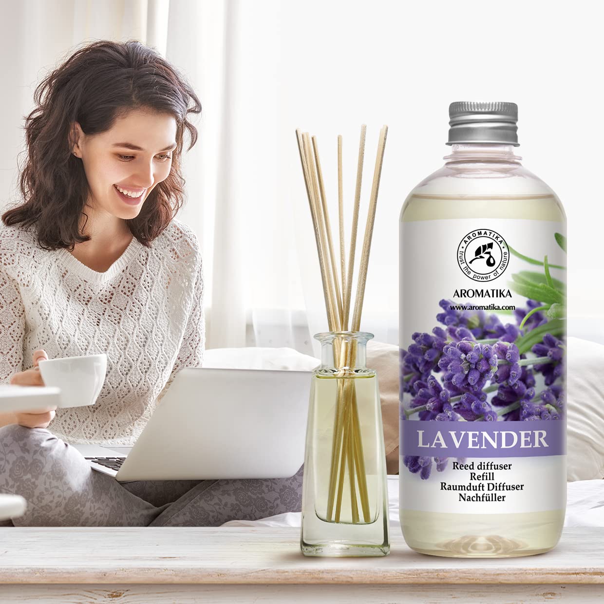 aromatika-refill-reed-diffuser-lavendel-nachf-ller-2x500-ml image 8