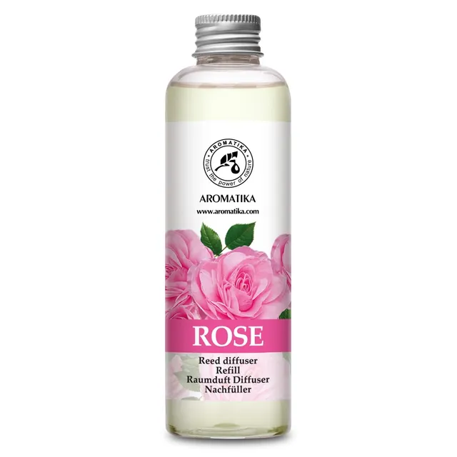 aromatika-raumduft-nachf-llung-rose-200-ml image 1
