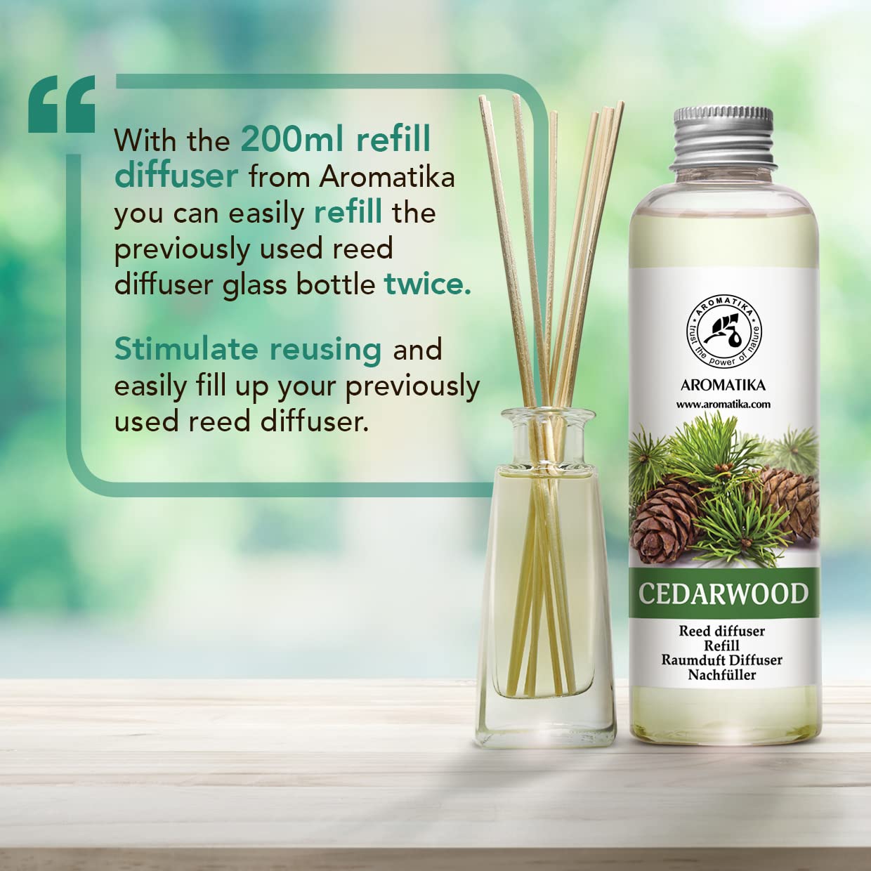 aromatika-raumduft-nachf-ller-zedernholz-200-ml image 6