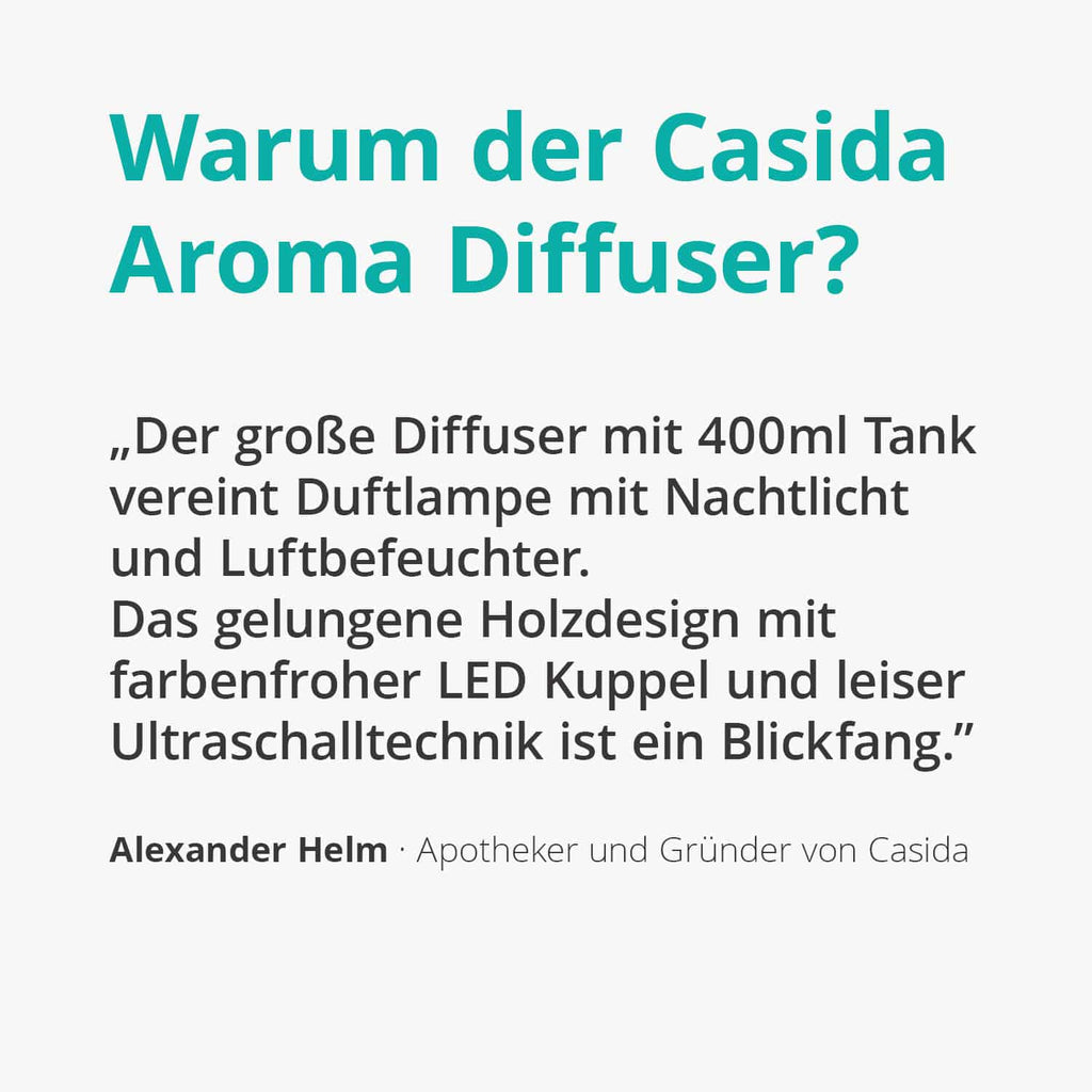 casida-aroma-diffuser-holzoptik-ultraschall-vernebler-400-ml-led image 8