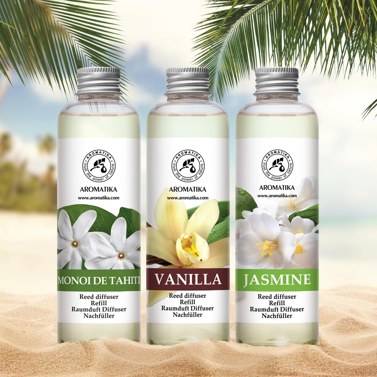 aromatika-raumduft-diffuser-nachf-ller-3x200-ml-monoi-vanille-jasmin image 8