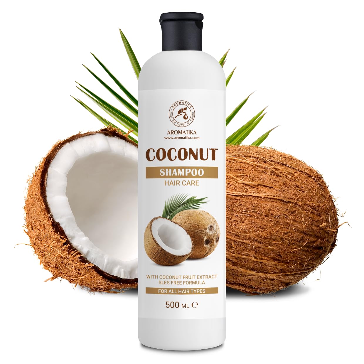 aromatika-kokosshampoo-500-ml-coconut-shampoo image 2