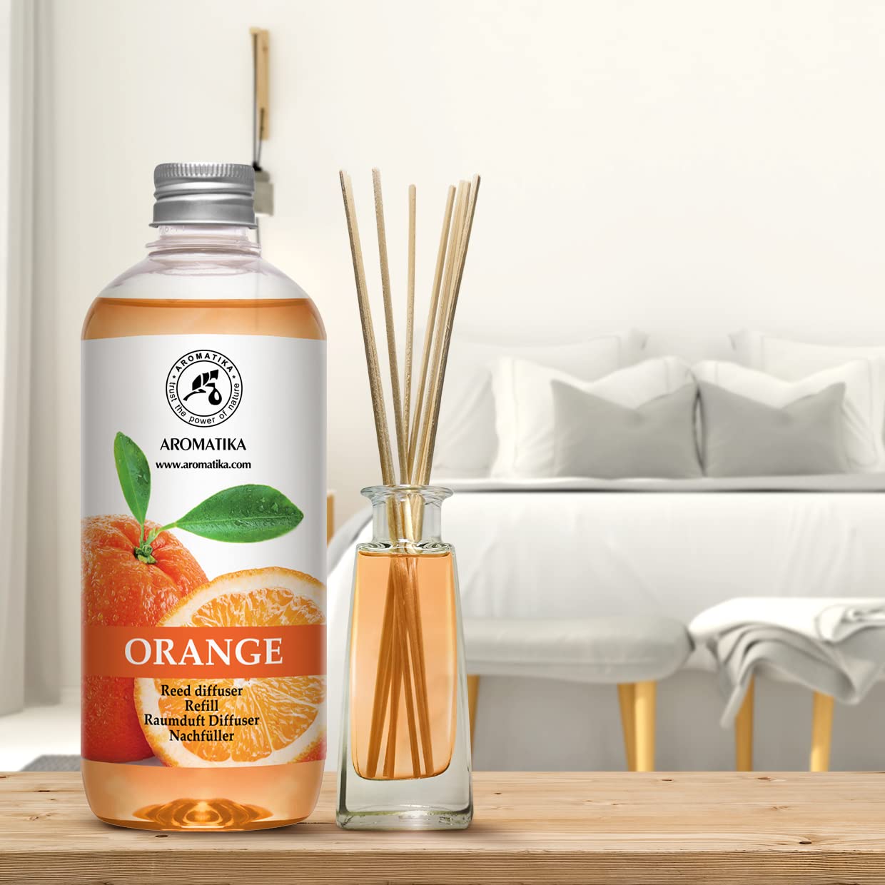 aromatika-raumduft-nachf-llung-orange-500ml-zitrus-diffusor image 4