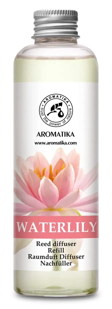 aromatika-seerose-raumduft-nachf-llflasche-200-ml-blumig-refill image 1