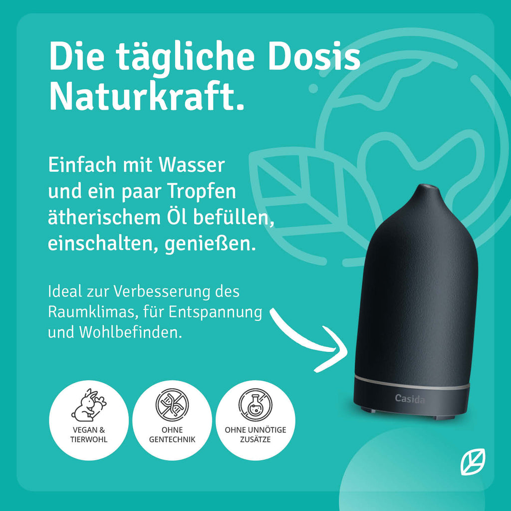 casida-aroma-diffuser-ceramic-diffuser-schwarz-keramik-120-ml image 4