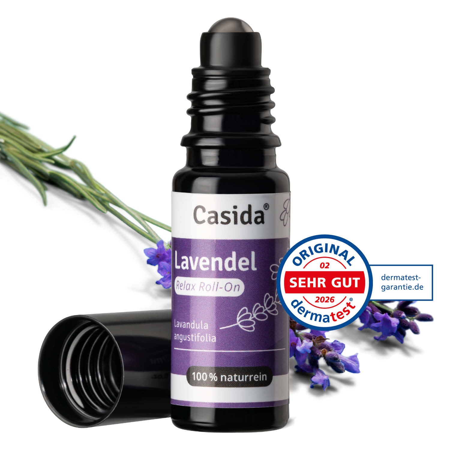 casida-aroma-roll-on-duo-lavendel-pfefferminz-2x10-ml image 2