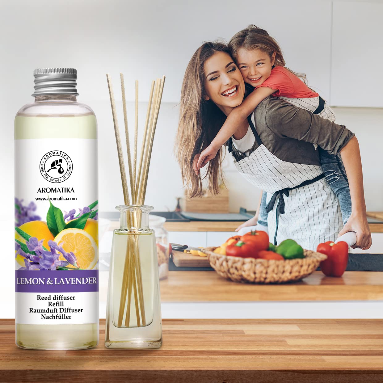 aromatika-refill-reed-diffuser-zitrone-lavendel-200-ml-nachf-ller image 7