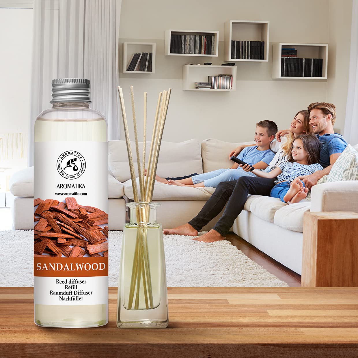 aromatika-sandelholz-raumduft-nachf-ller-200-ml-holzig image 5