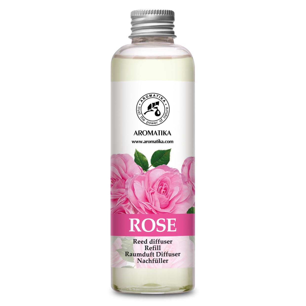 aromatika-raumduft-nachf-llung-rose-200-ml image 1