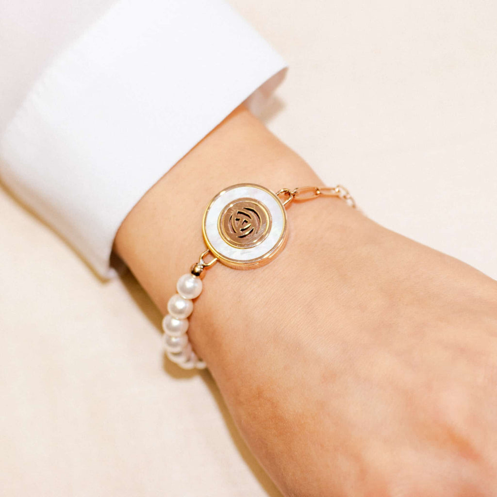 casida-aroma-pearl-bracelet-armband-ros-gold-perlen image 4
