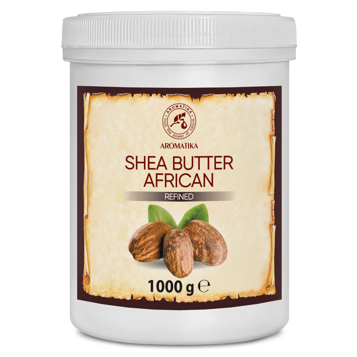 aromatika-shea-butter-k-rperbutter-1000-g-trockene-haut image 1