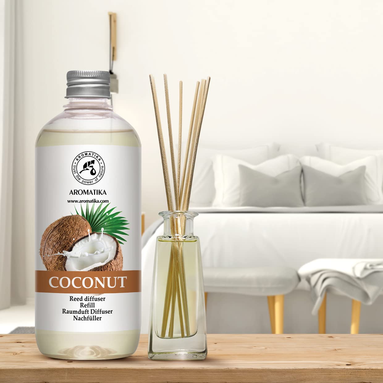 aromatika-raumduft-nachf-llung-kokos-500-ml-diffusor-refill image 3