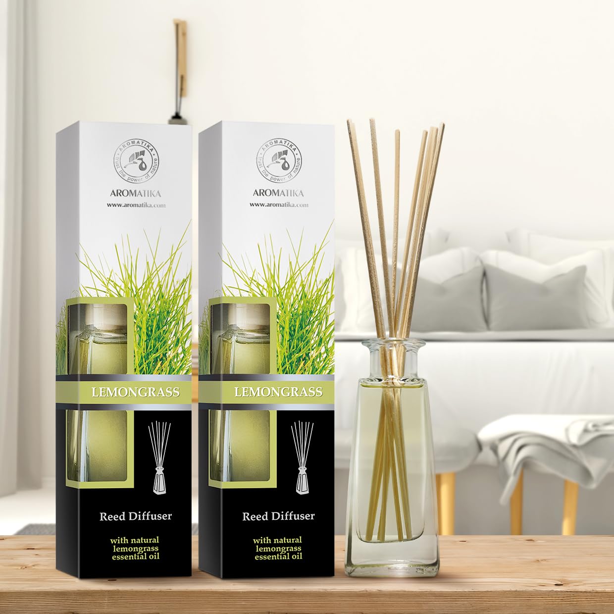 aromatika-reed-diffusers-zitronengras-raumduft-set-2x100-ml image 8