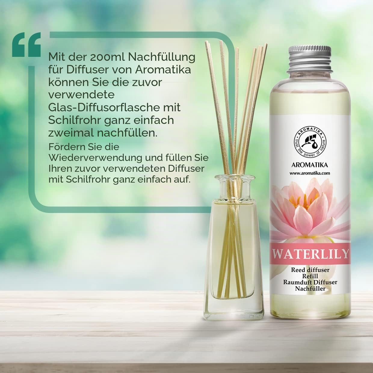 aromatika-seerose-raumduft-nachf-llflasche-200-ml-blumig-refill image 4