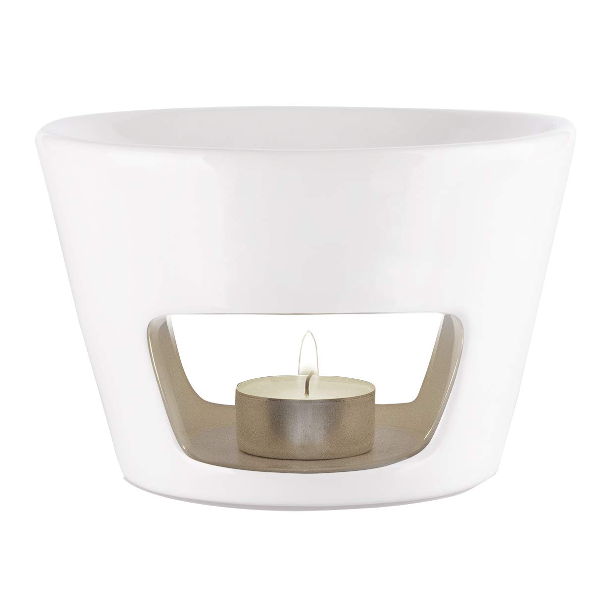 aromatika-duftlampe-keramik-wei-150-ml-mit-kerzen image 2