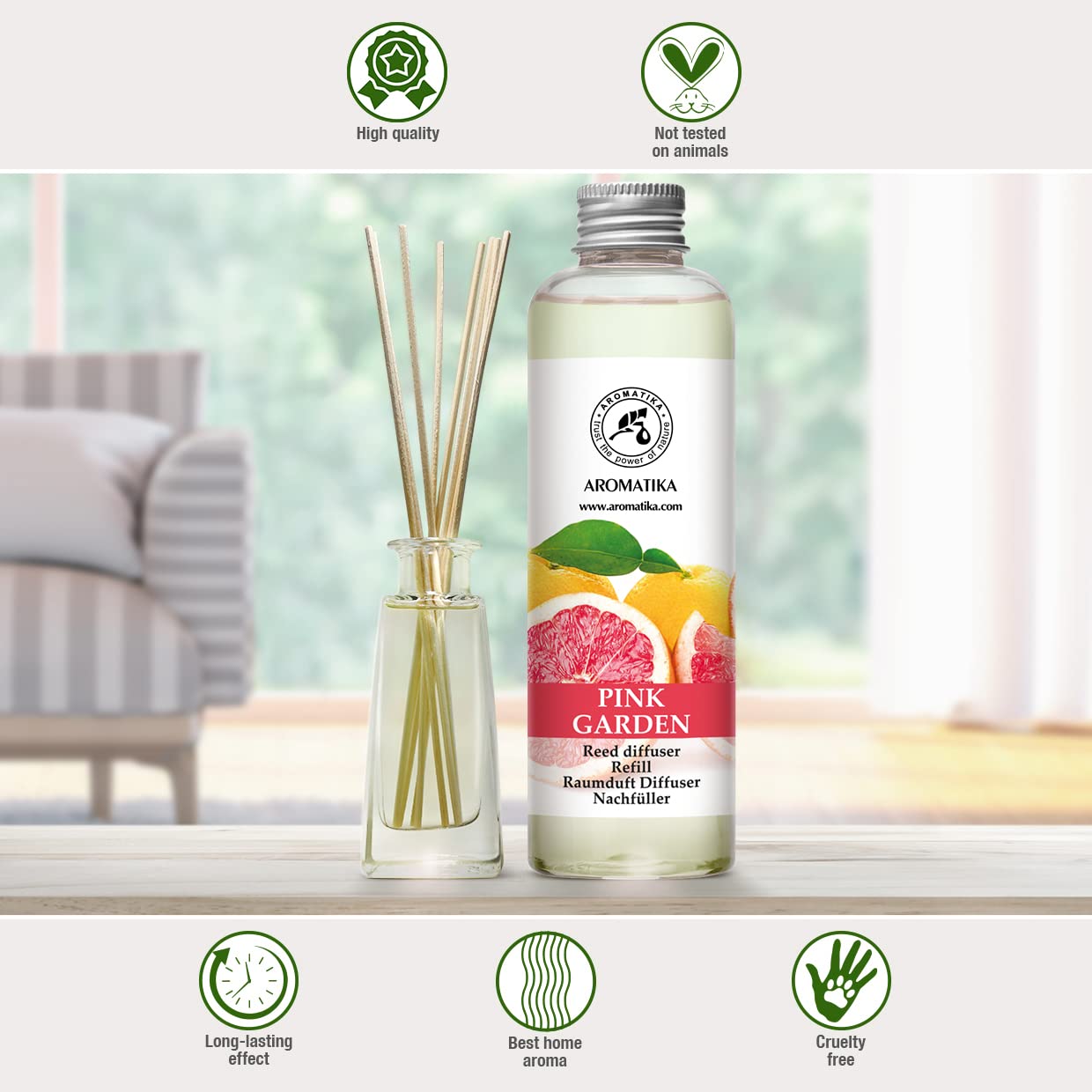 aromatika-raumduft-nachf-llung-rosa-garten-200-ml-zitrus-frisch image 4