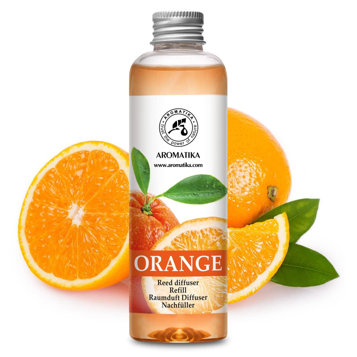 aromatika-orange-raumduft-nachf-llflasche-200ml-zitrus image 2