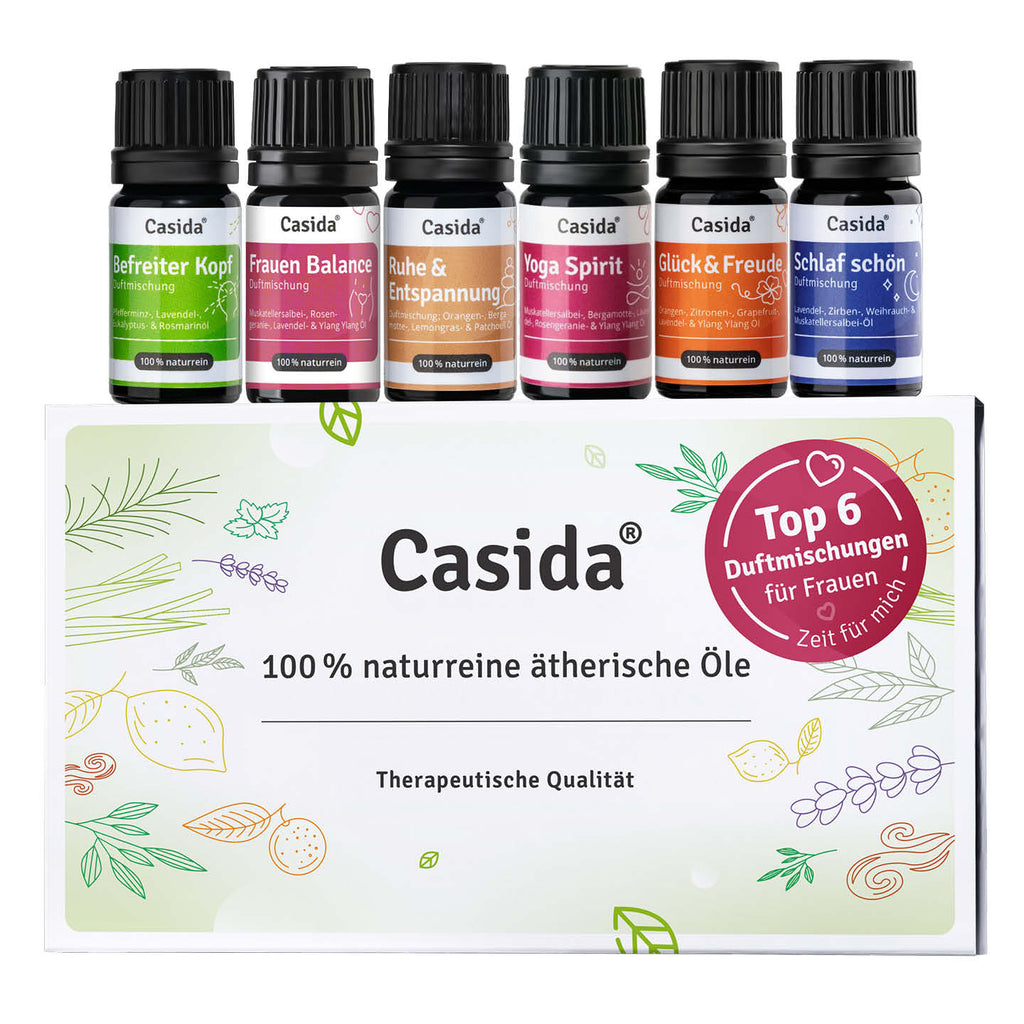 casida-top-6-duft-l-set-frauen-6-naturreine-therische-le image 1