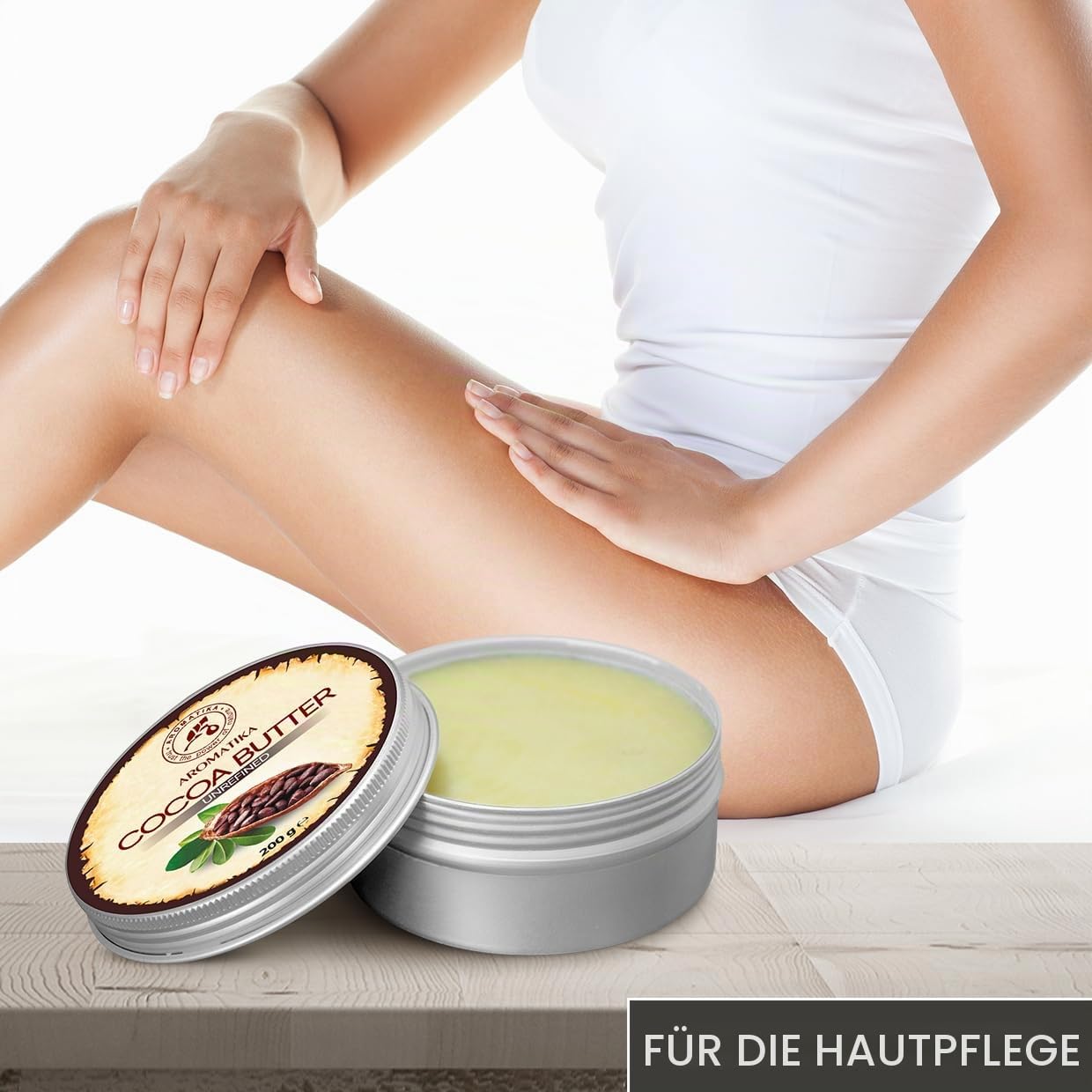 aromatika-body-butters-kakaobutter-unraffiniert-200-g-rein image 5