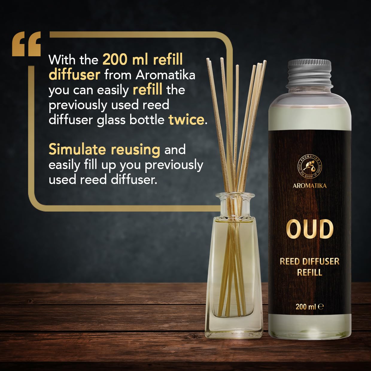aromatika-refill-reed-diffuser-nachf-llung-oud-200-ml-holzduft image 6