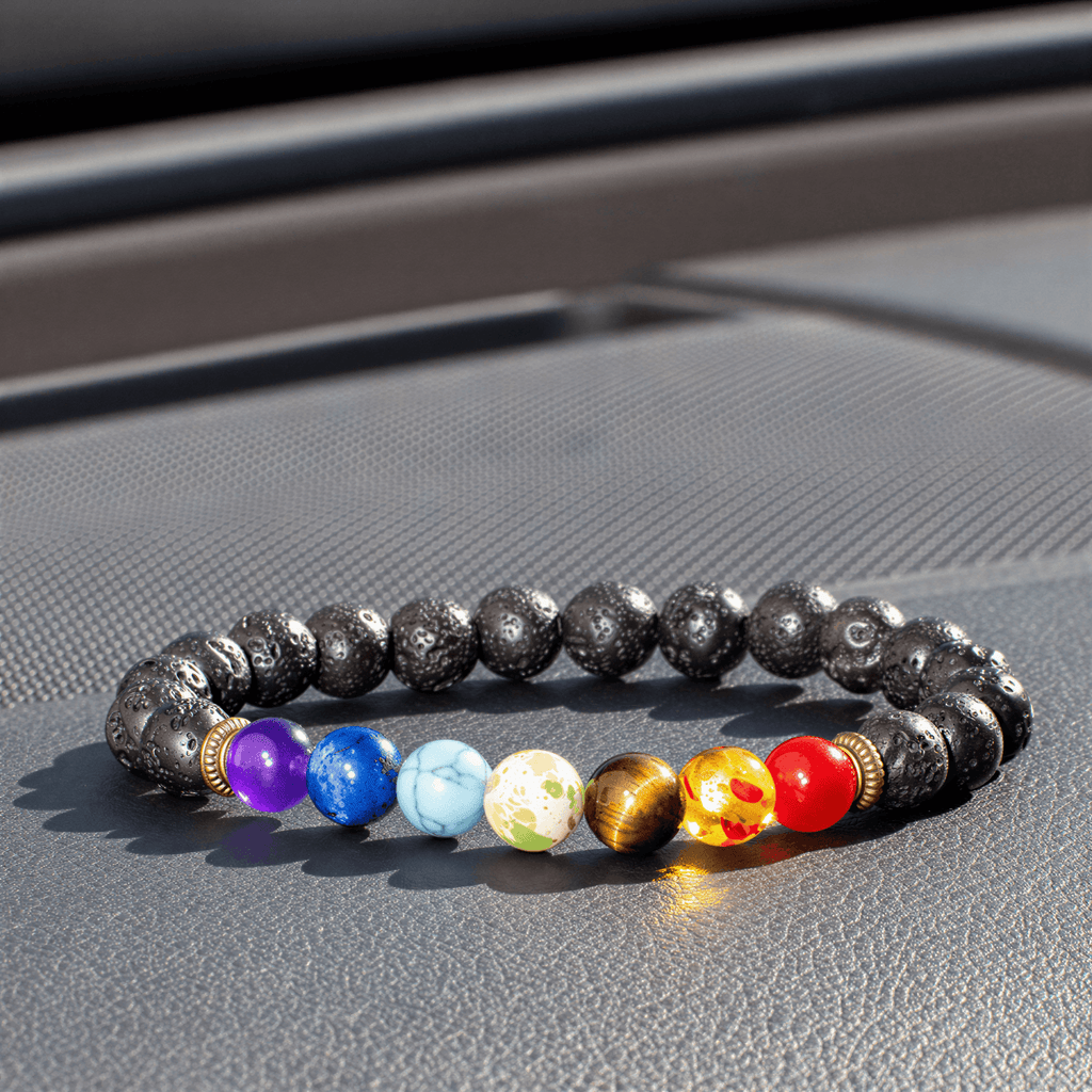 casida-aroma-diffuser-chakra-armband-8-mm-lavastein-20-cm-unisex image 2