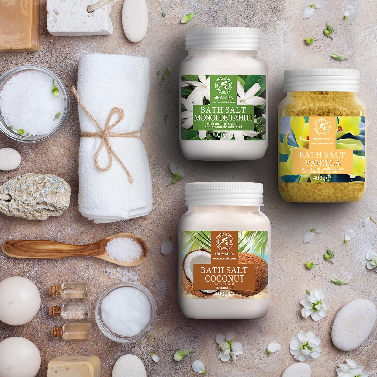 aromatika-badesalz-set-monoi-vanille-kokos-3x400-g image 6