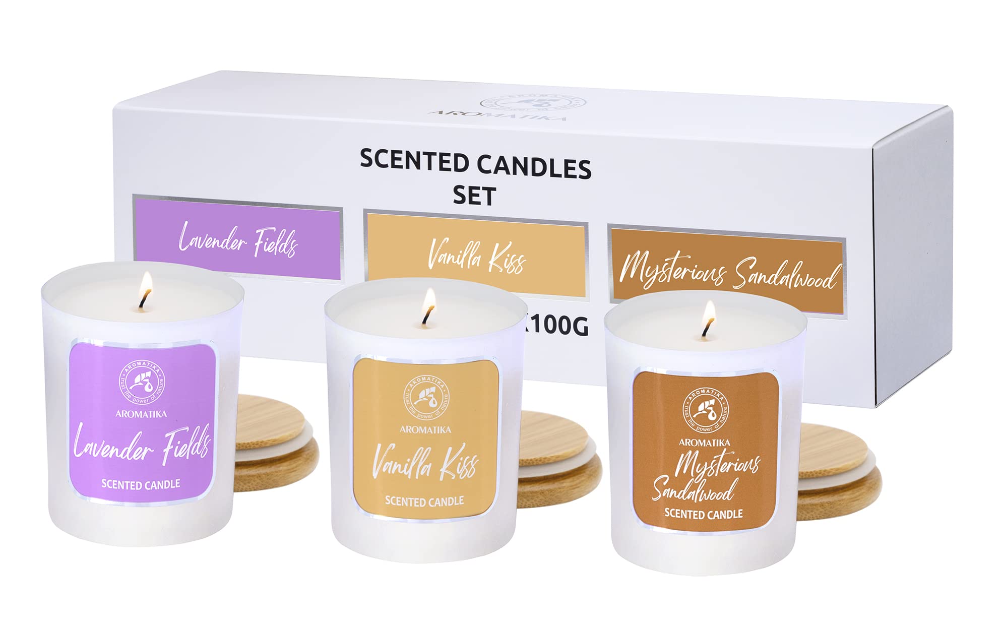 aromatika-duftkerzen-set-lavendel-vanille-sandelholz-3x100g image 2