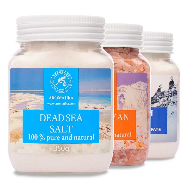 aromatika-bath-salts-badesalz-set-3er-epsom-himalaya-totes-meer image 1