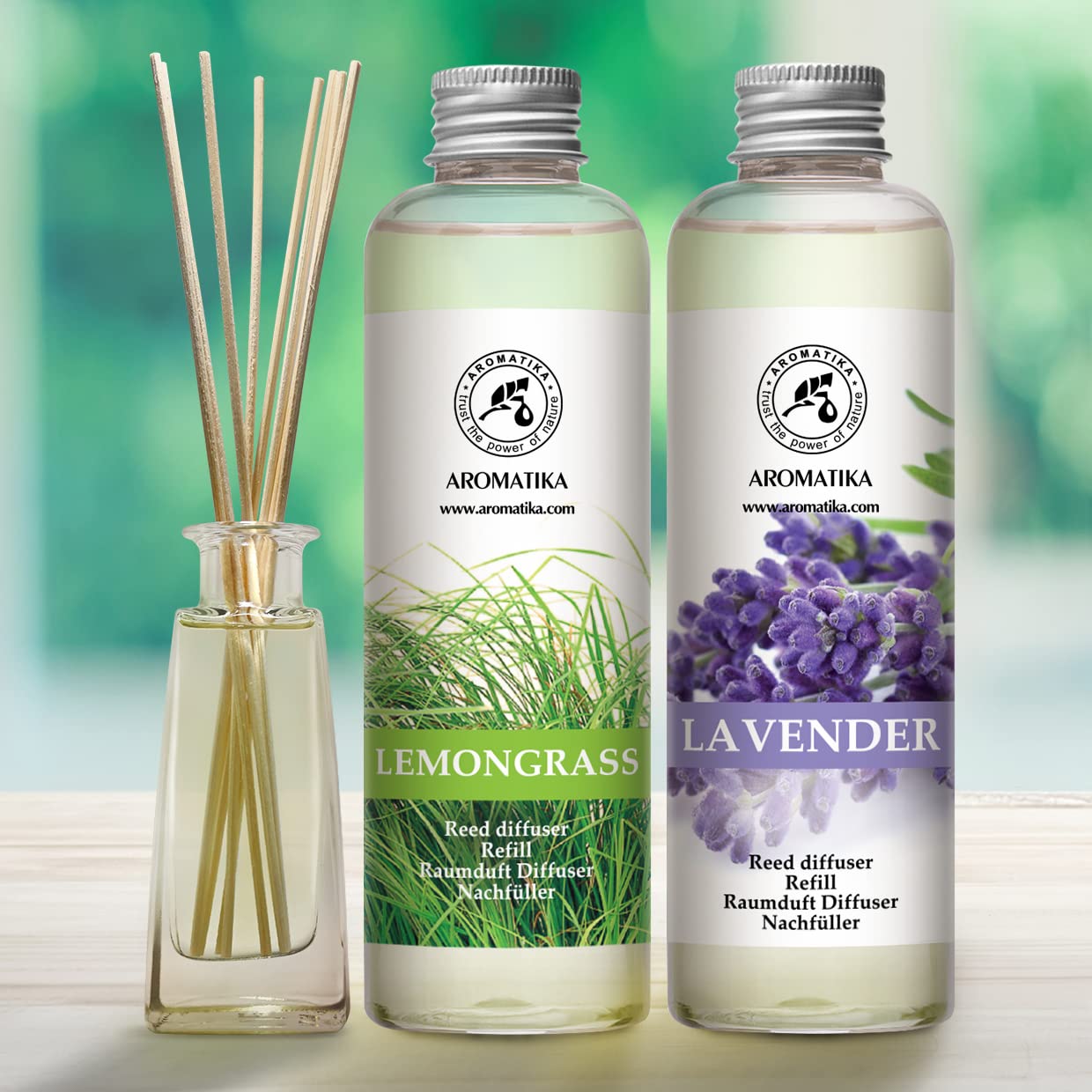 aromatika-lemongrass-lavendel-diffuser-nachf-ller-400ml-frisch image 3