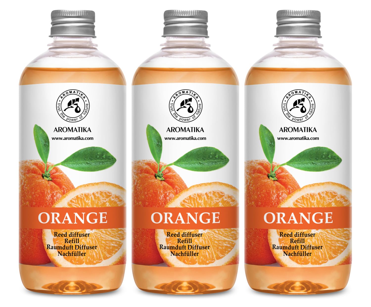 aromatika-refill-orange-raumduft-nachf-ller-3x500ml-zitrus image 1