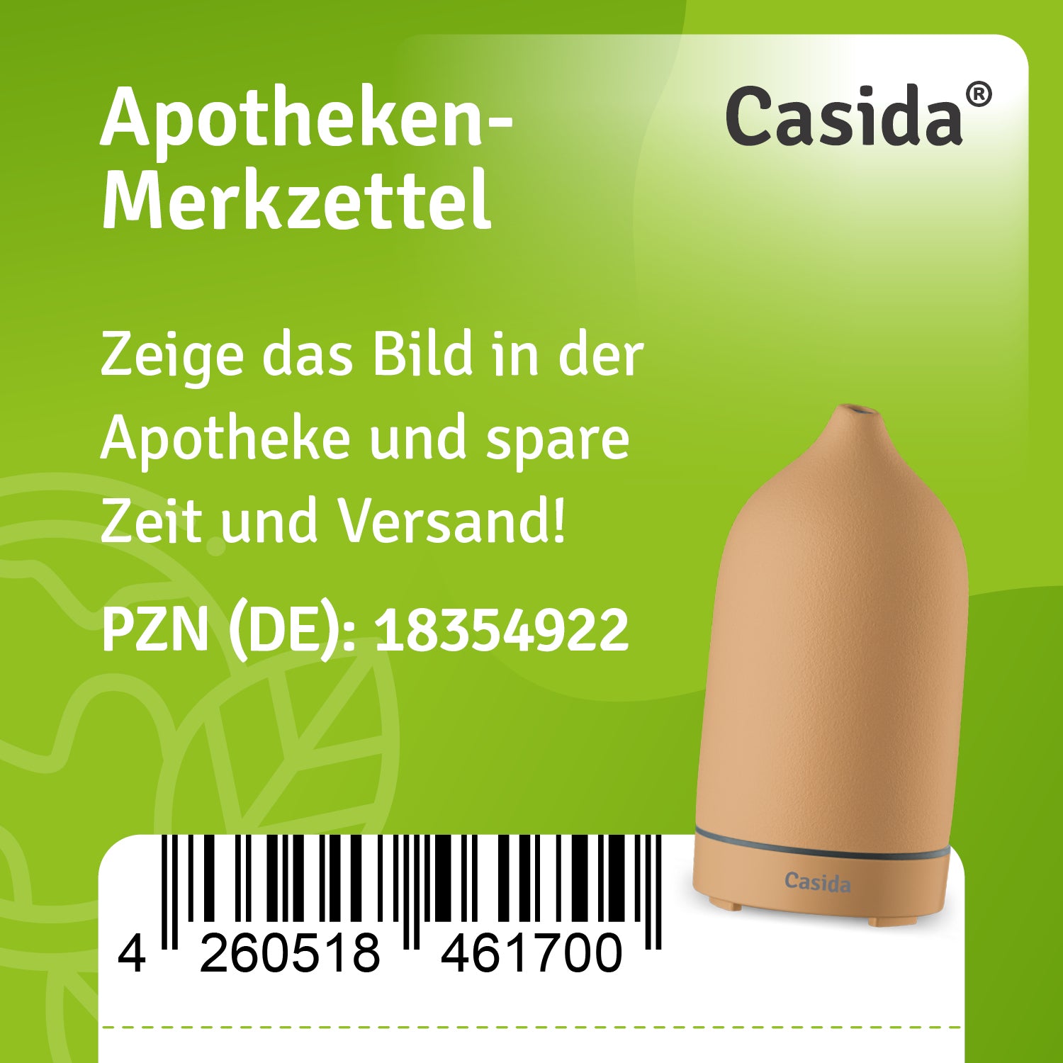 casida-keramik-aroma-diffuser-apricot-led-ultraschall-120-ml image 2