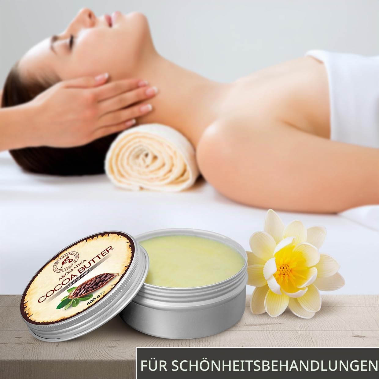 aromatika-cocoa-butter-k-rperbutter-400-g-unraffiniert image 4