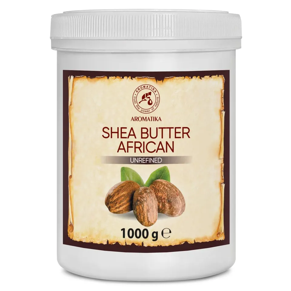 aromatika-sheabutter-unraffiniert-kaltgepresst-1000g-k-rperbutter image 1