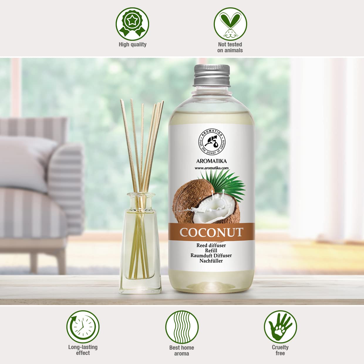 aromatika-raumduft-nachf-llung-kokos-500-ml-diffusor-refill image 5