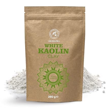 aromatika-kaolin-wei-e-tonerde-pulver-250-g-gesichtsmaske image 3