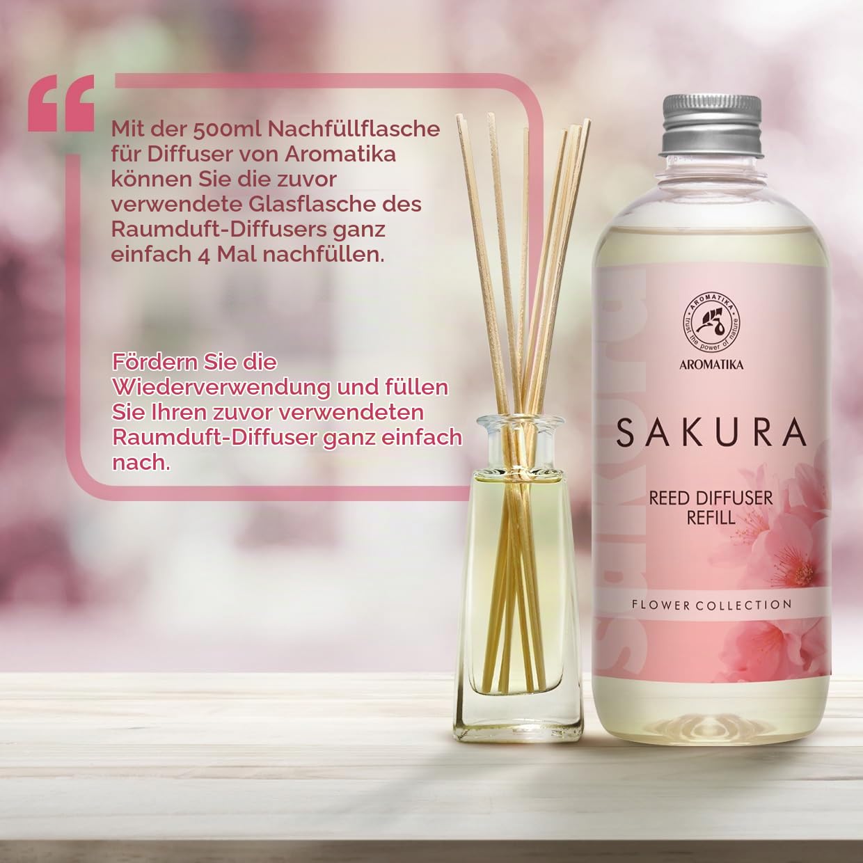 aromatika-sakura-refill-reed-diffuser-nachf-llung-500ml image 3