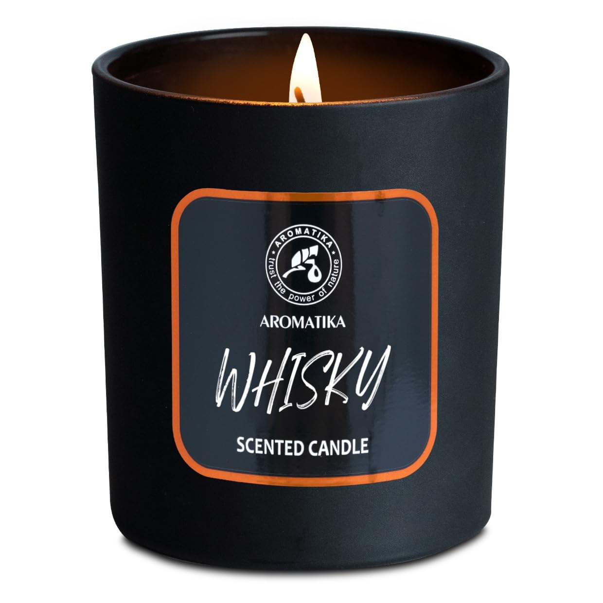 aromatika-whisky-duftkerze-200g-glas-thymian-l-m-nner-geschenk image 3