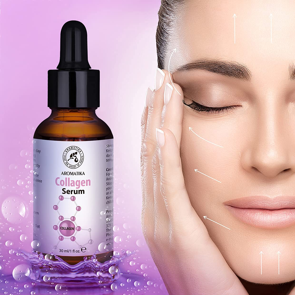 aromatika-collagen-serum-30-ml-gesichtsserum-feuchtigkeit-glanz image 4