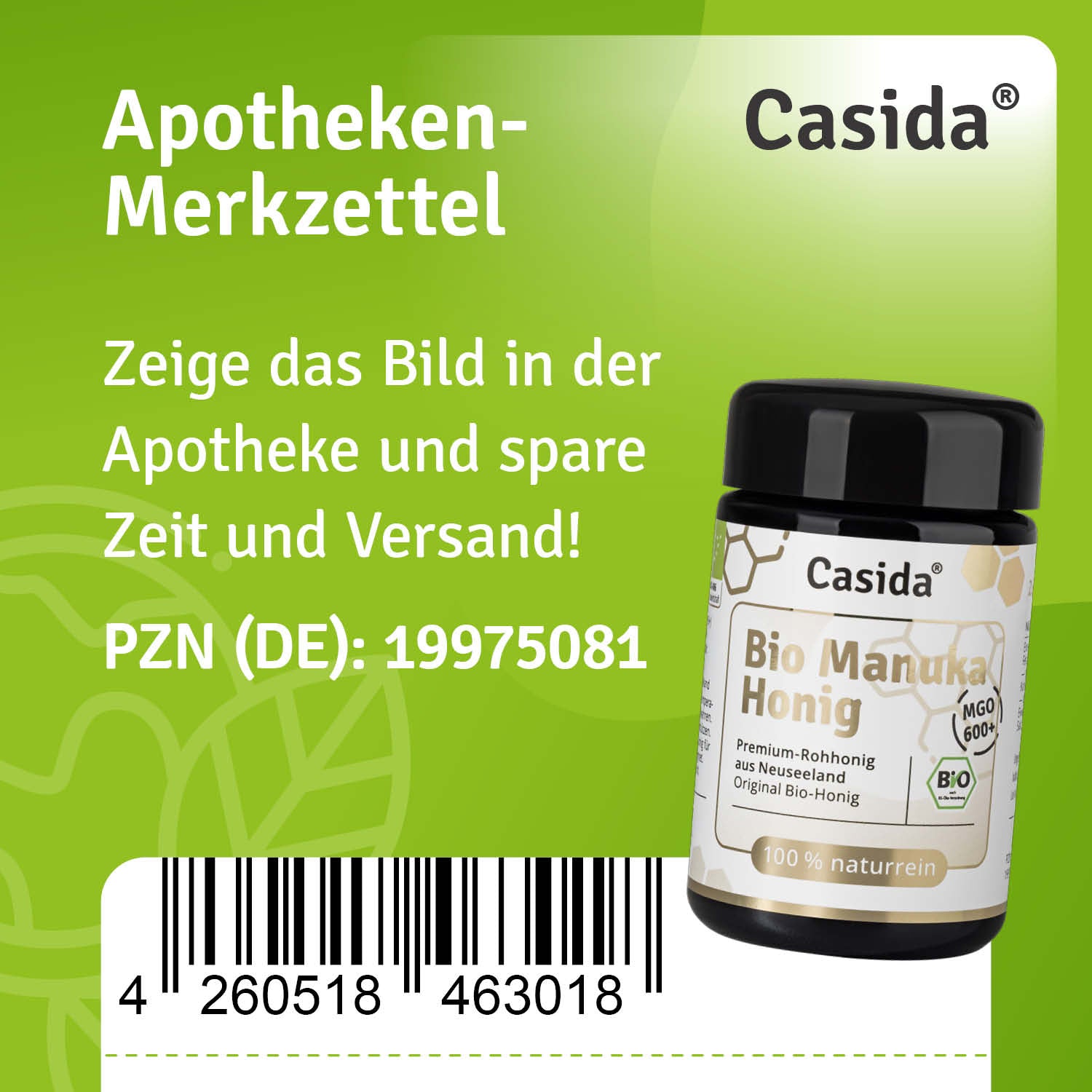 casida-bio-manuka-honig-mgo-600-honig-monofloral image 2