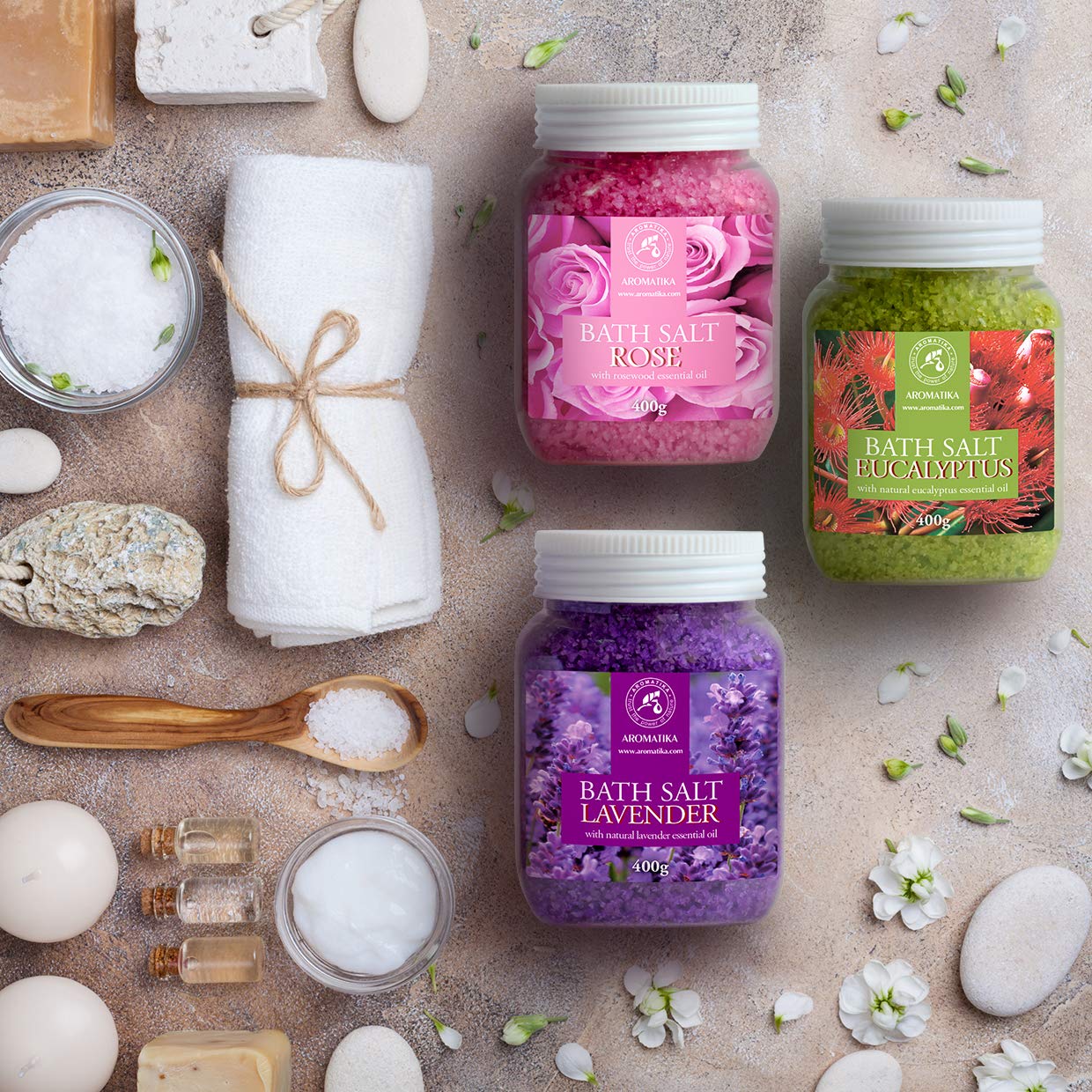 aromatika-badesalz-set-lavendel-rose-eukalyptus-3x400g-meersalz image 8