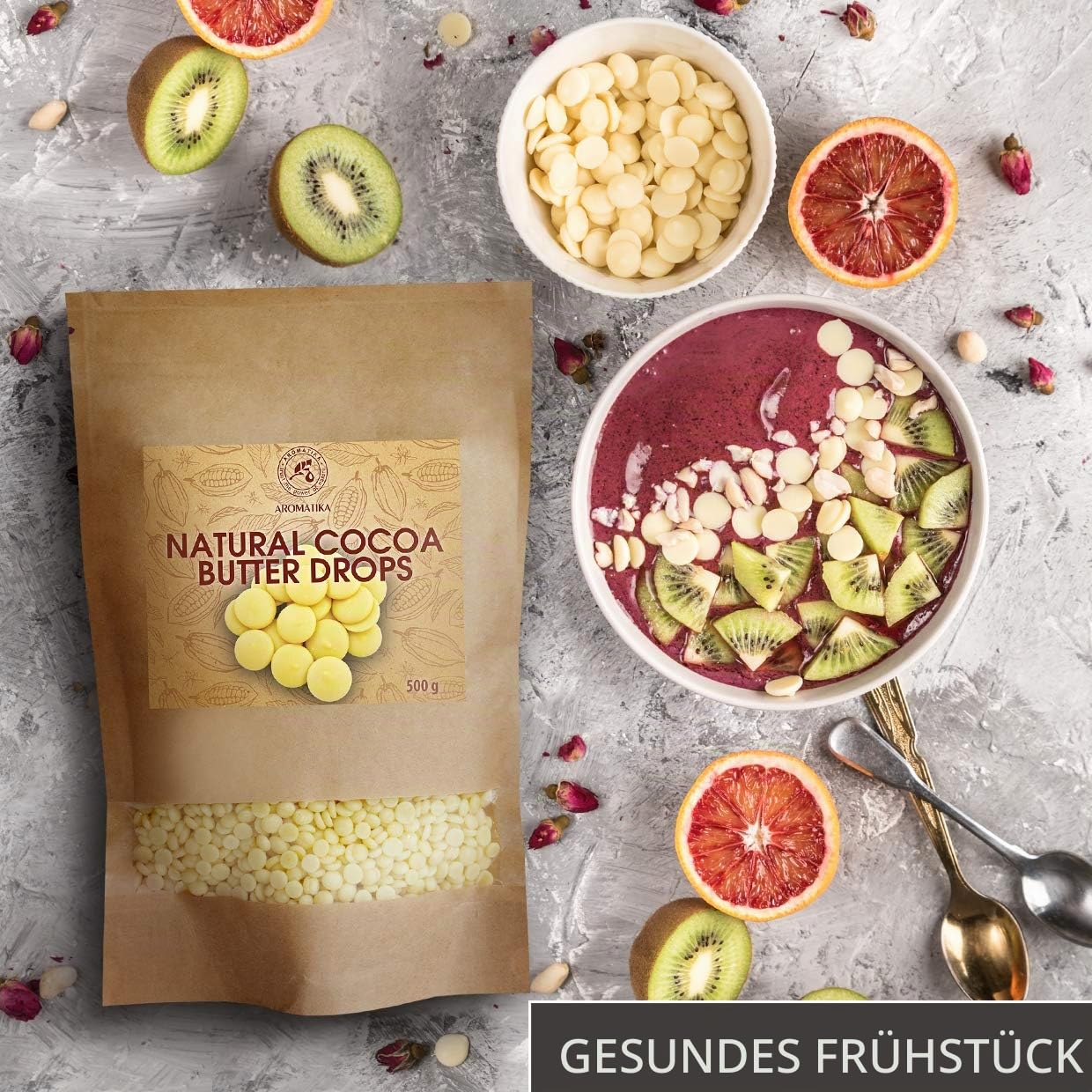 aromatika-body-butters-kakaobutter-chips-500-g image 5