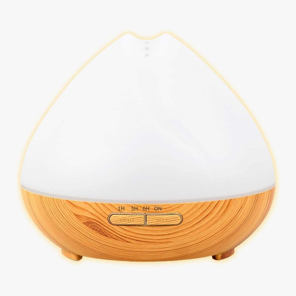 casida-aroma-diffuser-holzoptik-ultraschall-vernebler-400-ml-led image 1