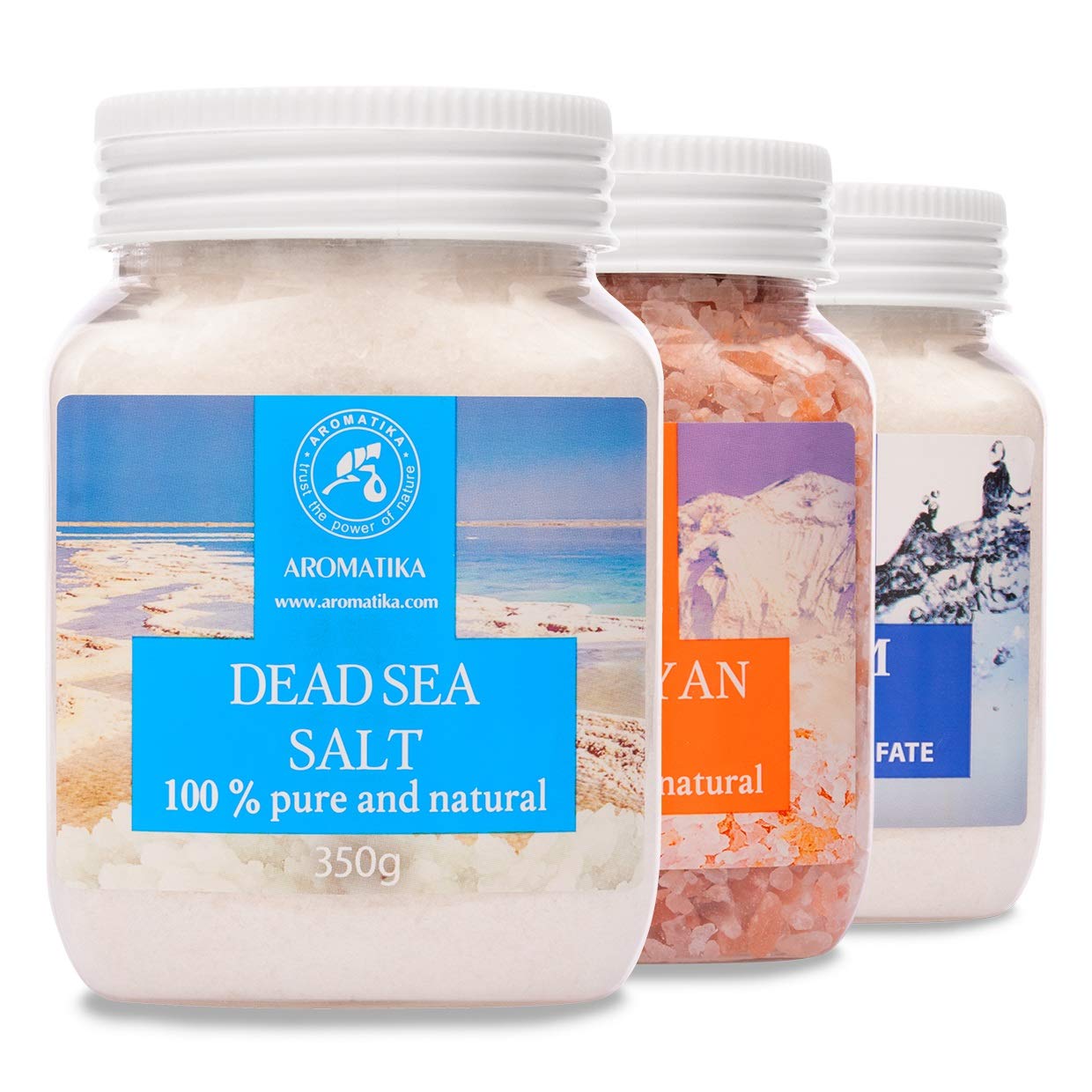 aromatika-bath-salts-badesalz-set-3er-epsom-himalaya-totes-meer image 1
