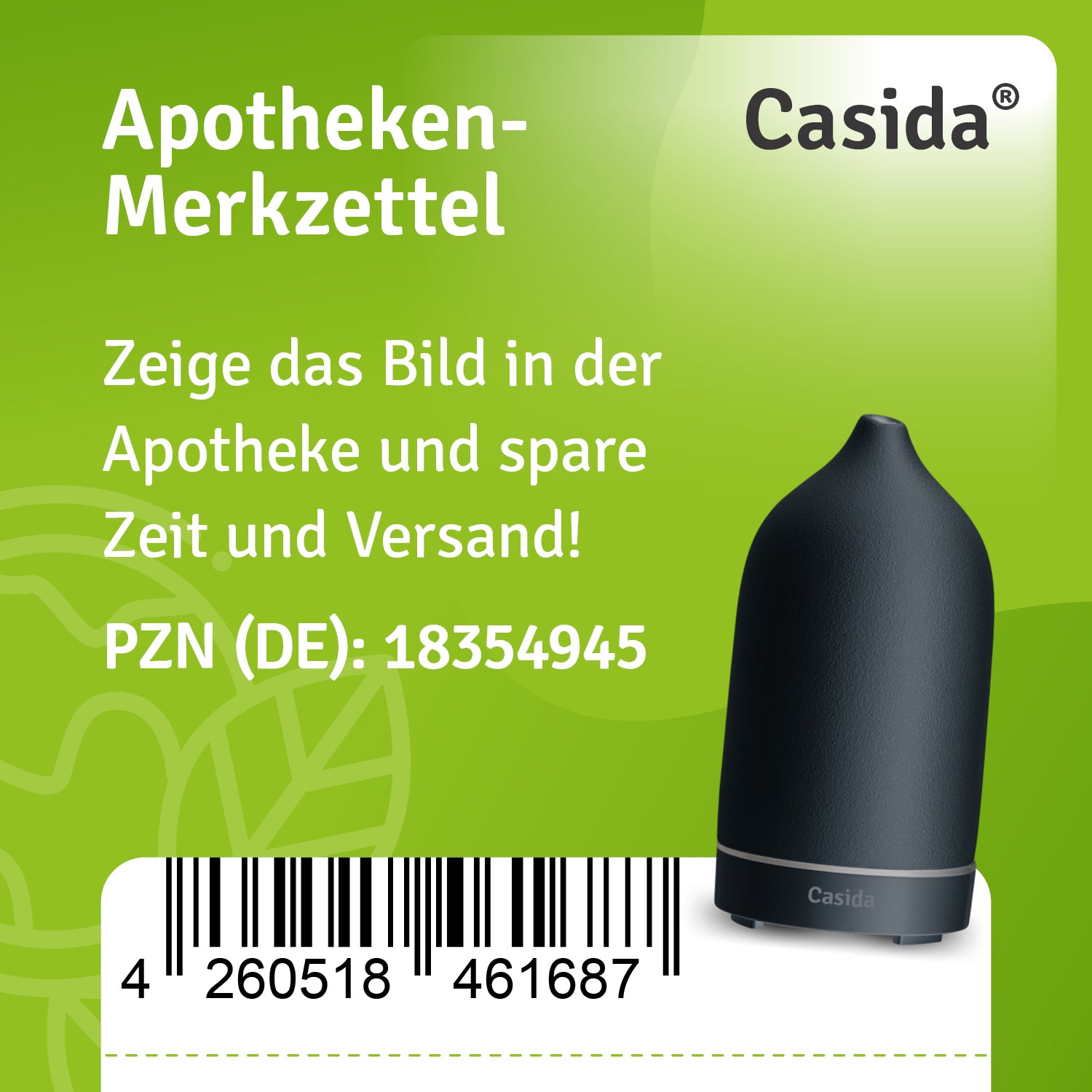 casida-keramik-aroma-diffuser-schwarz-led-120-ml image 2