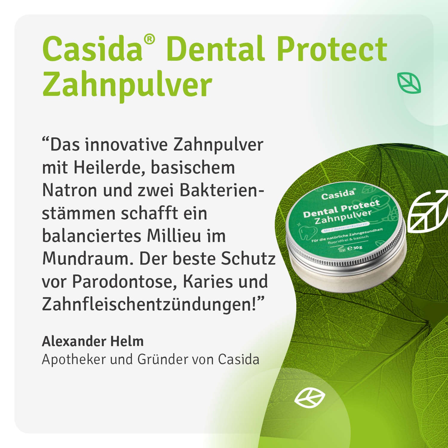 casida-dental-protect-zahnpulver-minze-fluoridfrei image 8