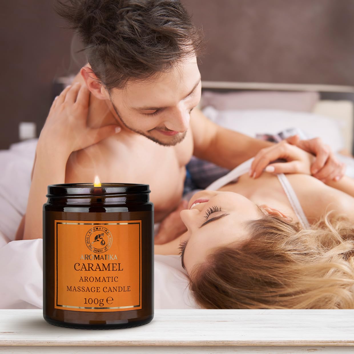 aromatika-massage-oils-karamell-massagekerze-100-g-sojawachs image 7